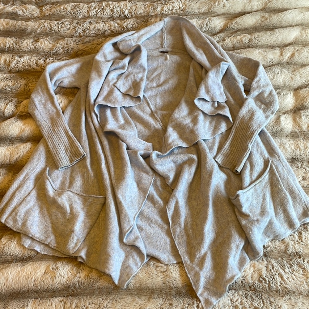 Free People light blue Cardigan